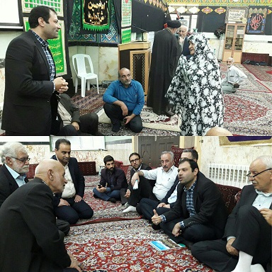 برگزاری میزخدمت با حضور شهردار ورئیس شورای اسلامی شهر طالقان